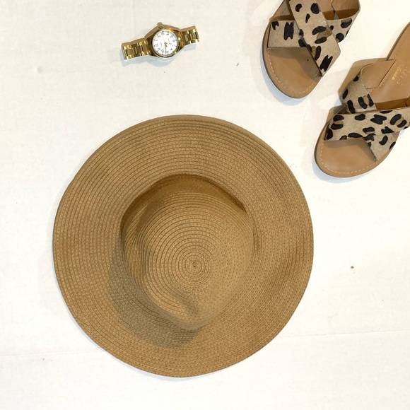 Jcrew Short-brimmed straw hat sz S/M - Picture 3 of 3